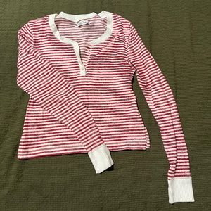 Abercrombie and Fitch Striped Soft Sleep Shirt